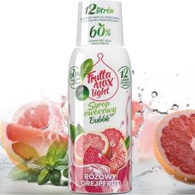 Syrop FruttaMax GREJPFRUT RÓŻOWY LIGHT 500ml na 12 litrów